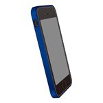 パワーサポート フラットバンパーセット for iPhone5(メタリックブルー) PJK-63