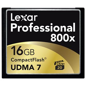 レキサー・メディア Professional 800倍速シリーズ コンパクトフラッシュ 16GB LCF16GCTBJP800