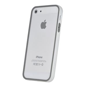 プレアデスシステムデザイン AViiQ Bumper Bees for iPhone 5 White/Grey AV-I5BP-WHGR