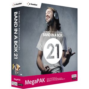 イーフロンティア Band-in-a-Box 21 for Windows MegaPAK PGBBLMW111