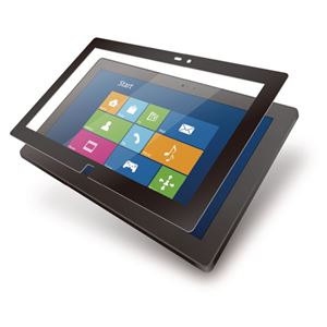 エレコム Surface Pro用 気泡ゼロフィルム(スムースタッチ)/ブラック TB-MSSFPWFLBS