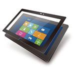 エレコム Surface Pro用 気泡ゼロフィルム(スムースタッチ)/ブラック TB-MSSFPWFLBS