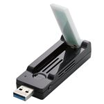 エレコム IEEE802.11ac Draft/11n/11a/11g/11b USB対応Wi-Fiアダプター/867Mbps/ブラック WDC-867U3