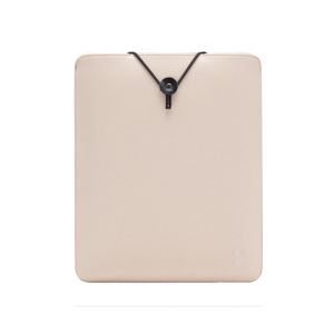 トリニティ iPad用レザースリーブケース(ベージュホワイト)[Leather Sleeve Case for iPad Beige White] TR-LSCIPD12-BW