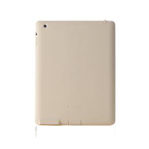 トリニティ iPad用シリコンケースセット(ベージュ)[Silicone Case Set for iPad Beige] TR-SCIPD12-BG