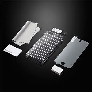 トリニティ iPhone用フローティングパターンカバーセット(ミラードット)[Floating Pattern Cover Set for iPhone 2012 Mirror Dot] TR-PCIP12-MD
