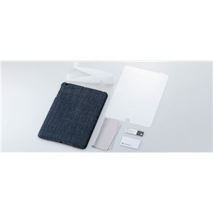 トリニティ iPad mini用 ファブリックカバーセット(デニム)[TR-FCIPDM12-DM] TR-FCIPDM12-DM