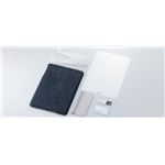 トリニティ iPad mini用 ファブリックカバーセット(デニム)[TR-FCIPDM12-DM] TR-FCIPDM12-DM