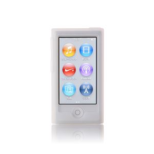 トリニティ iPod nano用 抗菌シリコンケースセット(クリア)[Silicone Case Set for iPod nano (7th) Clear] TR-SCNN12-CL