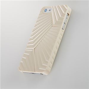 トリニティ 次元シリーズ iPhone 5用 峰 3Dテクスチャーカバー(薄香)[Jigen Series 3D Textured Cover for iPhone 5 Ridge Usukou] TR-JGIP5-MUK - 拡大画像