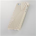 トリニティ 次元シリーズ iPhone 5用 峰 3Dテクスチャーカバー(薄香)[Jigen Series 3D Textured Cover for iPhone 5 Ridge Usukou] TR-JGIP5-MUK
