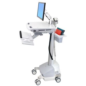 ERGOTRON スタイルビューEMRカート LCDアーム付き パワー式 SV42 LCD arm 100V50Hz 66Ah SLA JPN SV42-6201-6