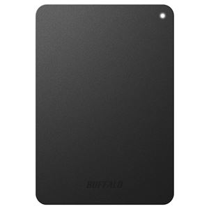 バッファロー ミニステーション ターボPC EX2対応 耐衝撃 USB3.0ポータブルHDD 2TB ブラック HD-PNF2.0U3-GB