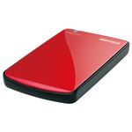 バッファロー ターボPC EX対応 USB3.0用 外付けSSD 128GB ルビーレッド SSD-PE128U3-RD