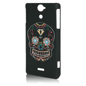 BRIGHTON Rubber Coating Case for au XperiaTM VL SOL21 BM-AUXPR2RC/SKULL