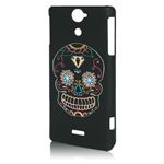 BRIGHTON Rubber Coating Case for au XperiaTM VL SOL21 BM-AUXPR2RC/SKULL