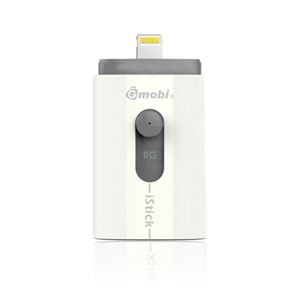 PQI Japan <PQI Gmobi iStick>ライトニングコネクタ搭載USBフラッシュドライブ 8GB UDISTLWH-8