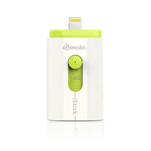 PQI Japan <PQI Gmobi iStick>ライトニングコネクタ搭載USBフラッシュドライブ 16GB UDISTLWH-16