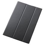 エレコム ARROWS Tab/F-03G/フラップレザー/360度回転/ブラック TBD-FA03AWVSBK