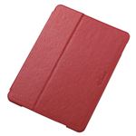 エレコム iPad Air 2/ソフトレザーケース/2段階調節/レッド TB-A14PLF1RD