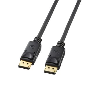 サンワサプライ DisplayPortケーブル ブラック 1m KC-DP1