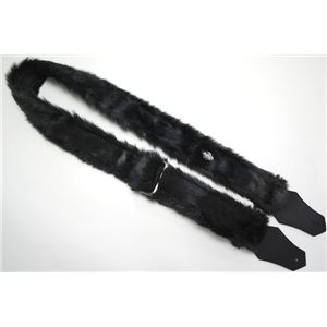 Get'm Get'm （ゲットムゲットム） ストラップ GG 62300 FAUX FUR BLACK