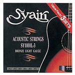 S.Yairi Acoustic Light 3-SET PACK SY1000L-3