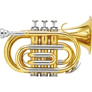 Pocket Trumpet Color：Gold HTR37P／GD - 拡大画像