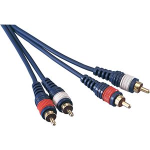 パッチングケーブル 2m RCA×2／RCA×2 KP20RC2