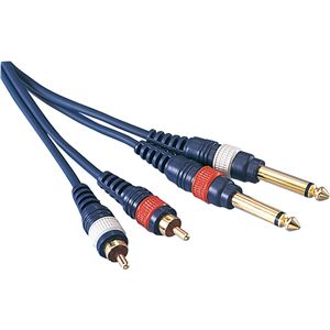 パッチングケーブル 3m Phone×2／RCA×2 KP30PRC