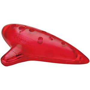 NIGHT ナイト プラスチック製 オカリナ アルトC調 Pla Ocarina AC レッド