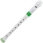 NUVO ヌーボ ソプラノリコーダー FGREGNJP Recorder (White/Green) ホワイト/グリーン 【国内正規品】