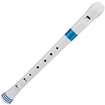 NUVO ヌーボ ソプラノリコーダー FGREBLJP Recorder (White/Blue) ホワイト/ブルー 【国内正規品】