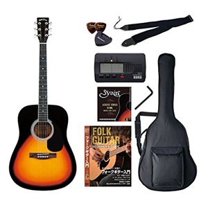 Sepia Crue アコースティックギター バリューセット ウェスタンタイプ WG-10/VS ヴィンテージサンバースト 商品画像