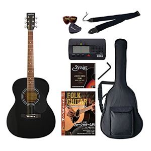 Sepia Crue アコースティックギター バリューセット フォークタイプ FG-10/BK ブラック 商品写真