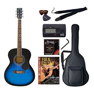 Sepia Crue アコースティックギター バリューセット フォークタイプ FG-10/BLS ブルーサンバースト 商品写真