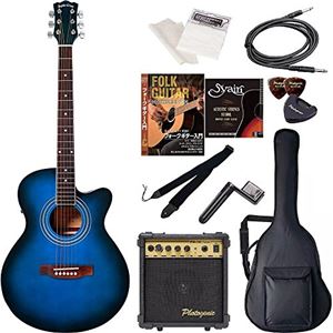 Sepia Crue  エレクトリックアコースティックギター エントリーセット EAW-01/BLS ブルーサンバースト 商品画像