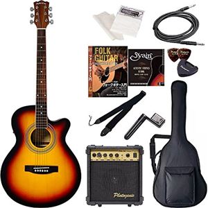 Sepia Crue  エレクトリックアコースティックギター エントリーセット EAW-01/VS ヴィンテージサンバースト 商品写真