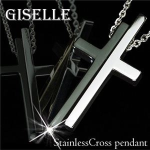 0.01ct 天然ダイヤモンド＆ジュエリーステンレス製 [GISELLE] ブラックコンビ／1点 [専用巾着付き]