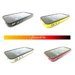 iPhone4★バンパーフレームケース豪華8点セット★フイルム付