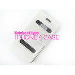iPhone4S/4★2WINDOW PU FLIPフルケースカバー★