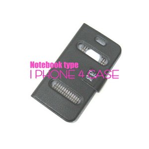 iPhone4S/4★2WINDOW PU FLIPフルケースカバー★