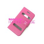 iPhone4S/4★2WINDOW PU FLIPフルケースカバー★