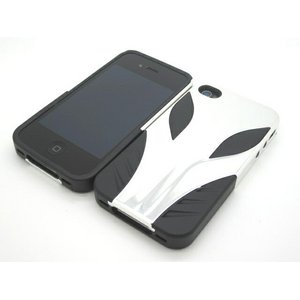 iPhone4S/4★メタリックWケース★