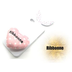 iPhone4S/4★超キュートRibbonneドットスタイルケースカバー★