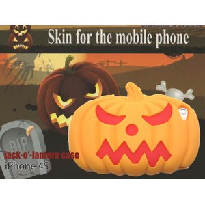 iphone4s/4★Halloween jack-o'-lanternケース