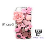 iPhone5★ANNASUI STYLE DECO CASE★アナスイ スタイル デコケース