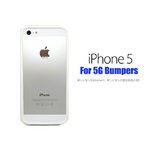 iPhone5★見せるバンパーケース★スマート/クリアフレーム/NEW ホワイト