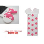 iPhone5★Miny Dot Case★ミニーちゃんの耳とドット柄がかわいいiPhone5ケース♪全4色