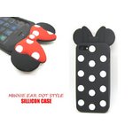 iPhone5★Miny Dot Case★ミニーちゃんの耳とドット柄がかわいいiPhone5ケース♪全4色